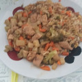 El cooksnap de Sandy cuando hizo Cacerola china.