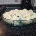 El cooksnap de Deborah cuando hizo Brócoli y Coliflor con Salsa de Patatas y Queso.