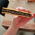 Cooksnap-ul lui Raluca Toader atunci când a preparat Napolitane de casă cu cremă de ciocolată.