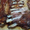 El cooksnap de Fer en la Cocina cuando hizo Costilla de cerdo al horno.