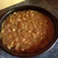 El cooksnap de Maria Paz Dominguez/ @pacitamama en instagram cuando hizo Porotos granados con pirco y mazamorra.
