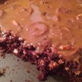 Kristina's cooksnap of when they made Salted caramel pretzel brownies.