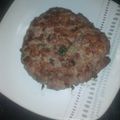 El cooksnap de Mara Escudero cuando hizo Hamburguesas de carne magras.