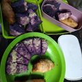 Cooksnap dari Desari Putri untuk resep Bolu ubi ungu kukus