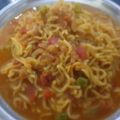  Chef Richa pathak. का कुकस्नैप जब उन्होंने सिंपल टेस्टी मैगी (simple tasty maggi recipe in Hindi) बनाया था।
