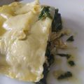 El cooksnap de Bárbara B. Brevis cuando hizo Lasaña de pollo y espinacas.
