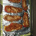 El cooksnap de María García cuando hizo Pizza de berenjena con carne🍆🍕.