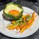 Cooksnap dari Disi Utami untuk resep Stuffed Paprika with teriyaki cheese minced beef and egg