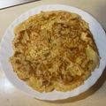 El cooksnap de Eduardo Agudo Alba cuando hizo Tortilla de patatas con cebolleta.