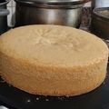 El cooksnap de Noelia Garach cuando hizo Bizcochuelo básico para torta de cumpleaños.
