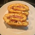 Cooksnap από Stacy! στη συνταγή Ομελέτα φούρνου ρολό με γέμιση αλλαντικών