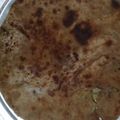 Vandana rajput 's cooksnap of when they made Aloo Paratha 😋.