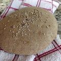El cooksnap de Yelixce cuando hizo Pan casero de afrecho y ajonjolí.