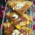Anjali Sunayna Verma's cooksnap of when they made Paratha Pizza(or Paratha With Salad Topping).