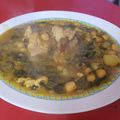El cooksnap de José Santiago Muñoz cuando hizo Garbanzos con espinacas y calabaza.