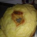 El cooksnap de Laura Osores cuando hizo Rosca de reyes.