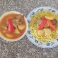 صورة من ندووش🥀، شاركها بعد تجربة وصفة يخنة الخضار باللحمة المفرومة وارز بالشعيرية 🍜