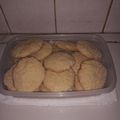 El cooksnap de Yésica Díaz cuando hizo Galletas de polenta.... livianitas.