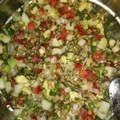 El cooksnap de Suri cuando hizo Ceviche de lentejas.