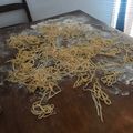 El cooksnap de Carol cuando hizo Tallarines caseros.