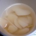 El cooksnap de Carmen Ponce cuando hizo Compota de peras sin azúcar con cascarita de limón 🍋.