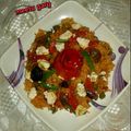 Meetu Garg का कुकस्नैप जब उन्होंने प्याज फ्राई राइस (Pyaz Fry Rice recipe in Hindi) बनाया था।