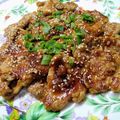 chako106HM's cooksnap of when they made 病みつきオニオンソースde豚ヒレステーキ.