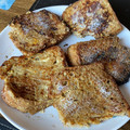 El cooksnap de Flor cuando hizo Tostada francesa.