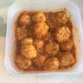 El cooksnap de Fran Melian cuando hizo Albóndigas de pollo al chilindrón con thermomix.