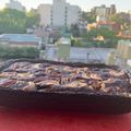 El cooksnap de Aimé 👩🏼‍⚕️Arya 🐶 cuando hizo 🍫 Brownie de porotos negros 🍫.