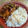 El cooksnap de Patricia Carrillo Vazquez cuando hizo Pechuga de pollo en salsa BBQ, sobre arroz blanco.