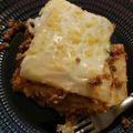 El cooksnap de Victoria Reinoso cuando hizo Lasagna de Carne y Jamón y Queso.