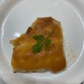 El cooksnap de Núria Bertomeu López cuando hizo Bacalao al horno con gratinado de all i oli de perejil.