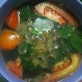 Cooksnap dari Lusiana Novi untuk resep Sayur bening bayam jagung manis