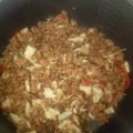 El cooksnap de jose lo cuando hizo Arroz Chaufa de Pollo.