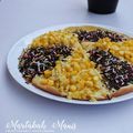 Cooksnap dari Sarti Mushlihah Ikhsan untuk resep Martabak manis ( toping oreo ceres jagung dan keju )