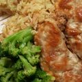 Kelli Putnam's cooksnap of when they made Cheesy Breaded Chicken.