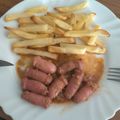 El cooksnap de Sara García Ramajo cuando hizo Salchichas en salsa.