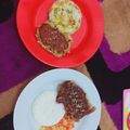 Cooksnap dari Rinoa Nurul Edogawa untuk resep Steak Daging Giling (Beef mince steak)