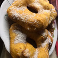 El cooksnap de Orne Morales cuando hizo Tortas fritas materas 🧉para tardes de lluvia ☔🌦.