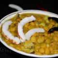 Priyodarshini Negel's cooksnap of when they made নারকেল দিয়ে ছোলার ডাল (narkel diye cholar dal recipe in Bengal).