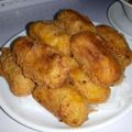 Mum Aaareef's cooksnap of when they made Crispy yam nuggets.