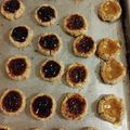 El cooksnap de Ale:v cuando hizo Pepas con harina de almendras.