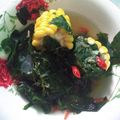 Cooksnap dari Nurul Ummu Naqeeb untuk resep Sayur Bening Katuk + Jagung manis
