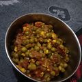 Viddhi Jain का कुकस्नैप जब उन्होंने मटर पनीर (matar paneer recipe in Hindi) बनाया था।