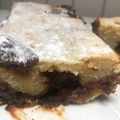 El cooksnap de Francisco LG cuando hizo Budín de Coco con corazón de dulce de Leche.