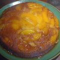 El cooksnap de Lorena Guitincampo cuando hizo Torta invertida de duraznos en almíbar.
