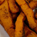 El cooksnap de Marta Pérez cuando hizo Calabaza especiada frita en freidora de aire.