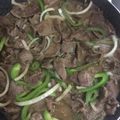 El cooksnap de Isa Soto cuando hizo Hígado Encebollado.