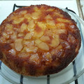 El cooksnap de Palmerita! cuando hizo Tarta de manzanas invertida.